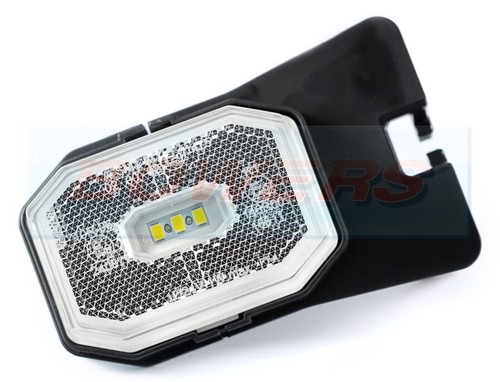 White led front marker - front, light