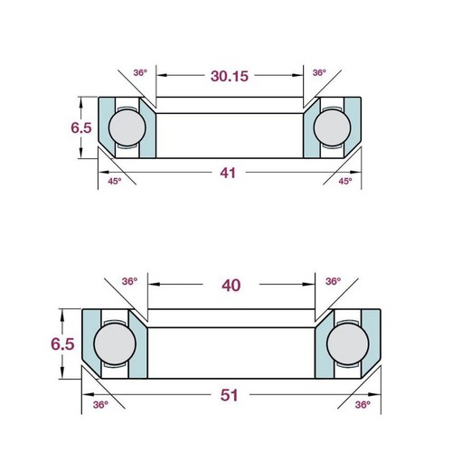 Bicycle headset bearings - headset,