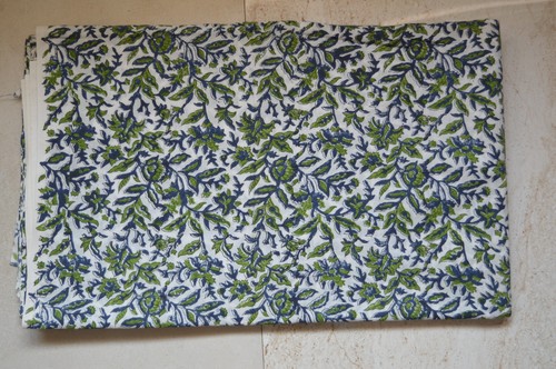 Indian new hand block floral - block,