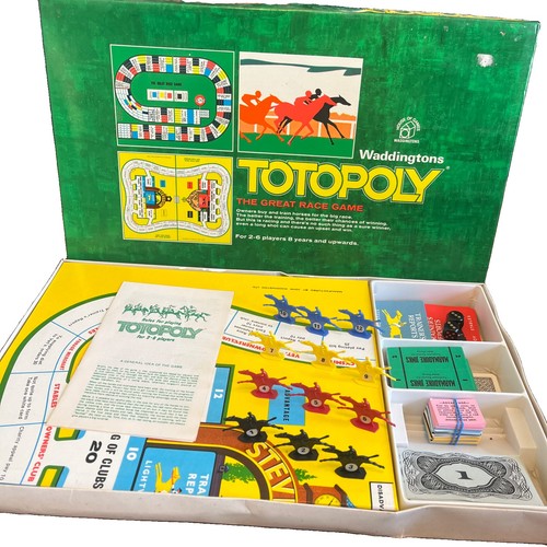 Totopoly board game vintage - totopoly,