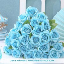 1-24 HEADS SILK ROSE