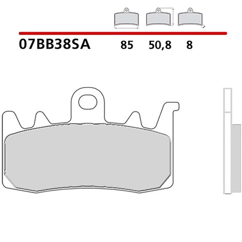 Brembo front brake pad - pad, kit