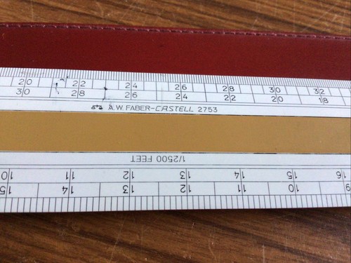 Scale rule faber - castell, 2753~