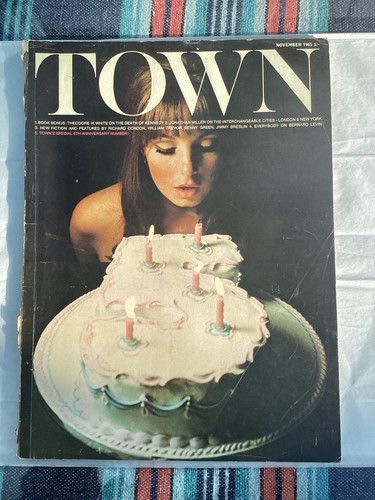 Vintage town magazine november - town,