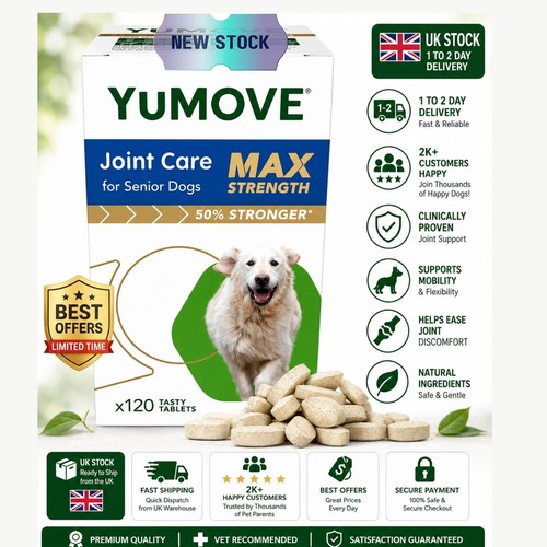 Yumove senior max strength - max,
