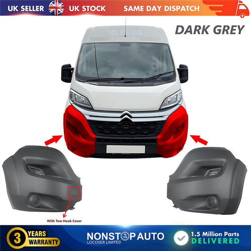 Front bumper corner - corner, cap