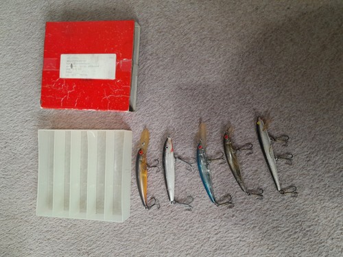 Vintage fishing lures - fishing, x5