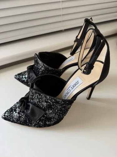 Jimmy choo black glitter - choo,