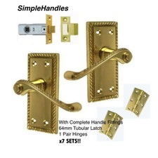 Set pairs georgian latch - set,