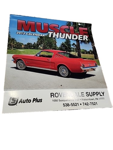 Muscle thunder vintage car - vintage,