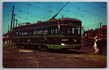 Postcard Union Street Railway