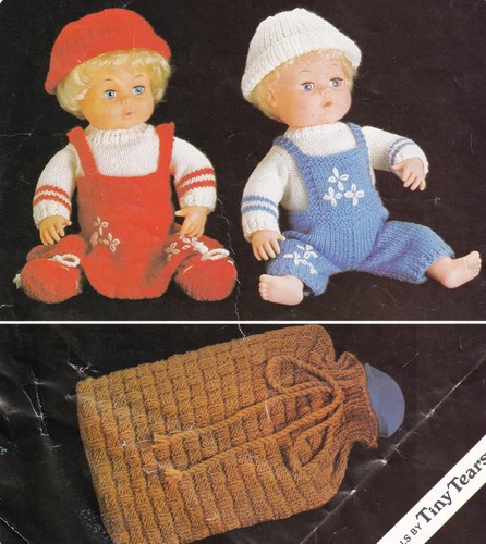 Dolls knitting pattern fit - dolls, pattern/