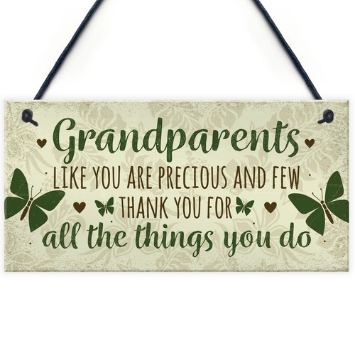Handmade plaque grandparent - plaque,