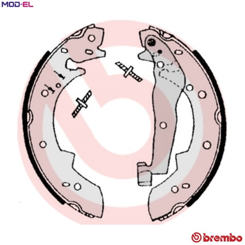 Brake shoe set 504 for - s,