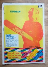 Chainsaw punk fanzine magazine