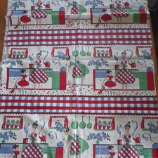  Michael Miller "Home Ec" Retro Housewife Print Fabric 70 x 112cm good for Gifts