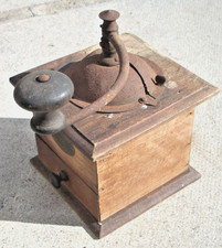VINTAGE BELGIAN COFFEE MILL /