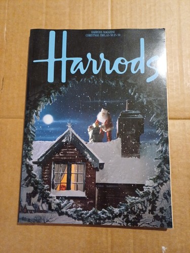 Harrods magazine christmas - harrods,