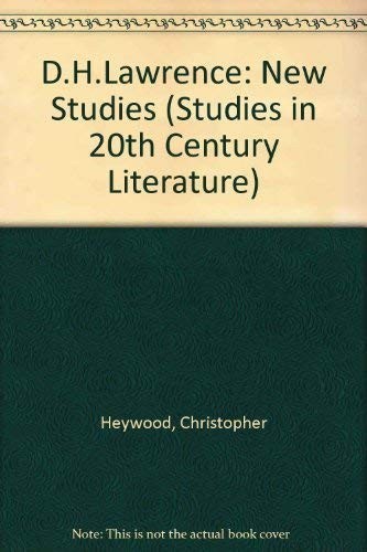 Lawrence new studies - d.h.lawrence:,