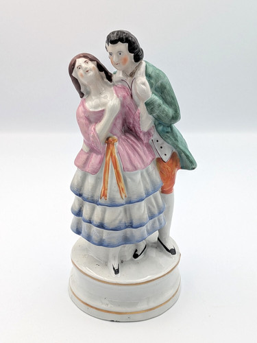 Victorian staffordshire figure - victorian,