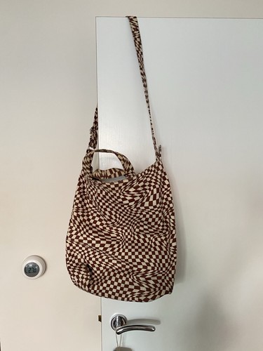 Baggu maroon trippy checker - trippy,