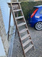 Vintage Wooden Step Ladder