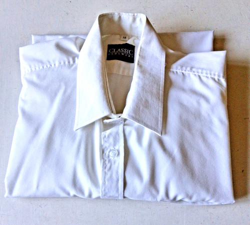 Plain white mens poplin shirt - mens,