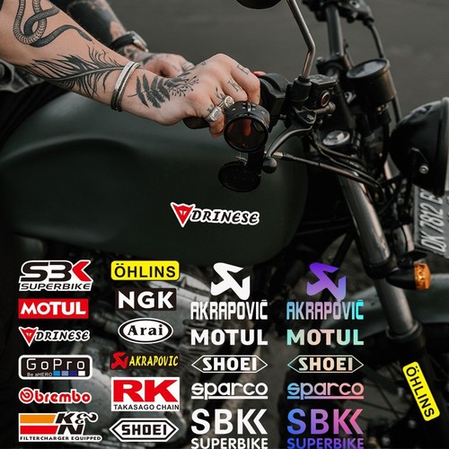 Motorcycle logo sticker - motorcycle,