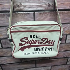 Real Superdry messenger bag