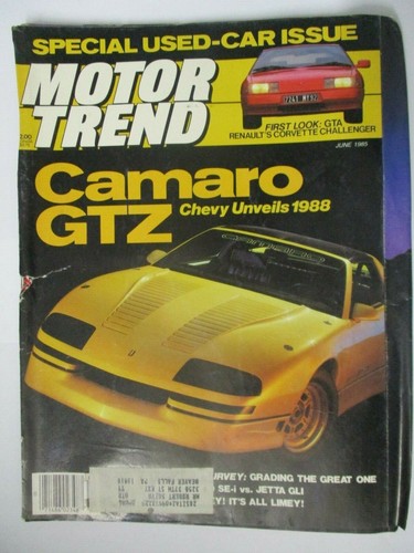 Motor trend magazine june - motor,