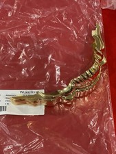 Genuine Wurlitzer One More Time 1015 Jukebox Gold Plastic Trim. Left/Right.