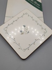 Vintage Fiesta International White Blossom Teapot/Coffee Pot Stand Boxed