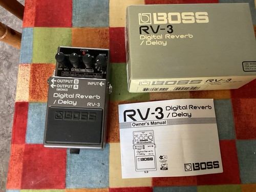 Boss digital reverb - rv-3, /