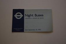 London Transport Timetable -