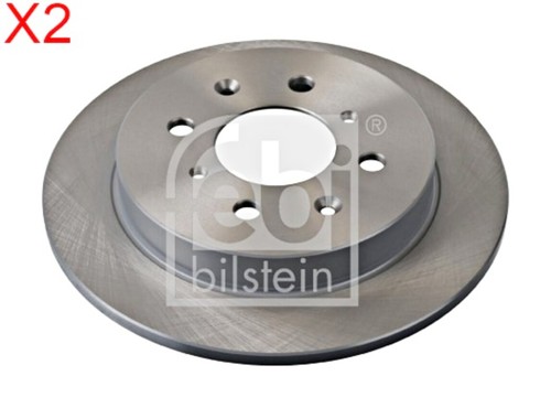 Rear brake disc febi fits - 2,