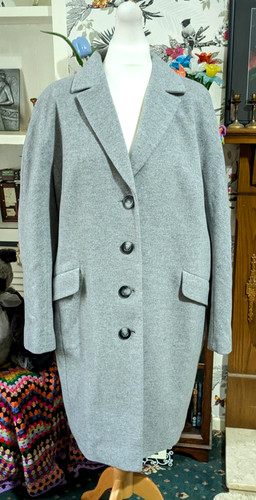 Planet grey cashmere wool