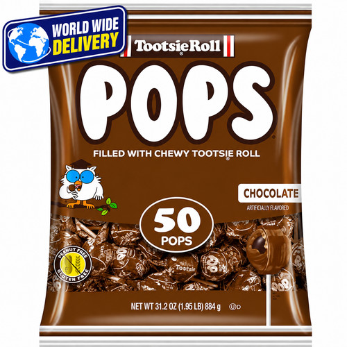 Tootsie pops chocolate flavor - tootsie,