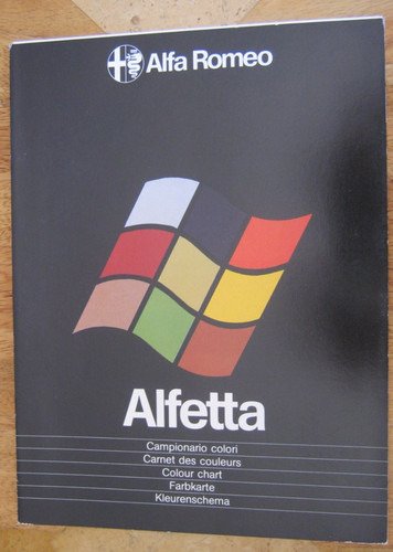 Alfa romeo alfetta colour - alfetta,