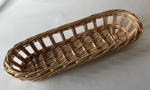 Vintage bread basket baguette - bread,