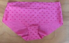 La Senza Valentines size 12-14 NO VPL boy shorts knickers  briefs Low Rise Pink