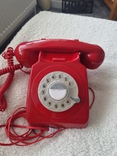 Retro Style Red Telephone