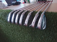 Ping S55 Irons  4-PW  Yellow Dot  Stiff Flex KBS Tour 120 Shafts