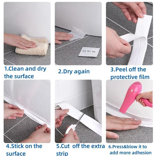 Bath sealing strip - sealing,