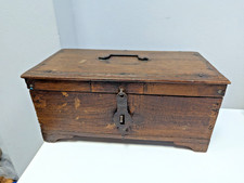 Antique Wooden Box 1875 19th