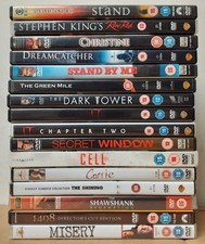 16 Job Lot Stephen King DVD