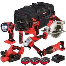 Excel 18V Cordless 6 Piece