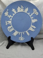 Wedgwood Blue Jasperware Plate