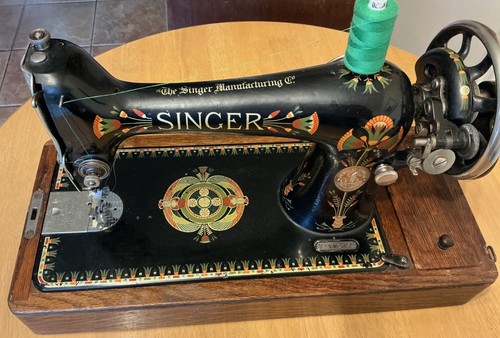 Antique singer 1923 rare lotus - 1923,