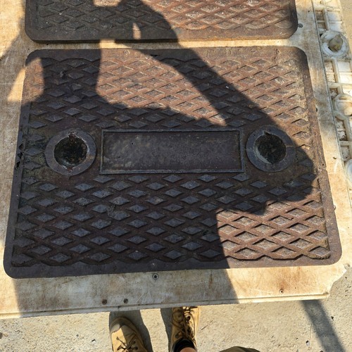 Cast iron manhole cover - manhole, 640mm
