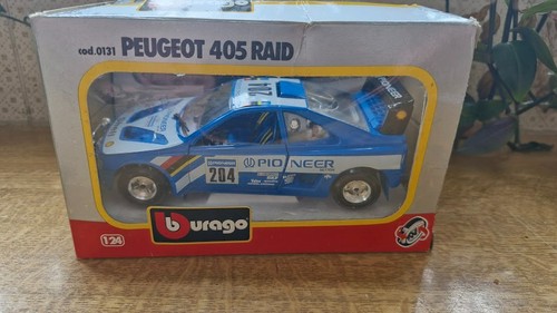 Burago peugeot 405 raid - peugeot,